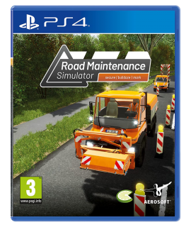 PS4 mäng Road Maintenance Simulator